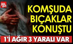 Komşuda Bıçaklar Konuştu