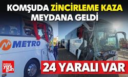 Tır, Otobüs ve İki Araç Çarpıştı: 24 Yaralı