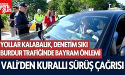 Burdur’da Bayram Trafiğine Sıkı Denetim
