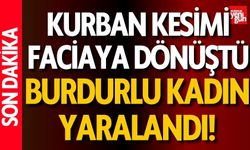 Burdur'da Kan Donduran Kaza: Kurban Keserken Hayvan Üzerine Düştü!