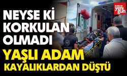 Yaşlı Adam Kayalıklardan Düştü