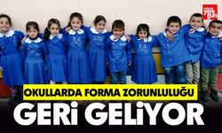 Okullarda Forma Zorunluluğu Geri Geliyor