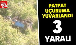 Patpat Uçuruma Yuvarlandı: 3 Yaralı