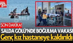 Salda Gölü’nde Boğulma Tehlikesi: 17 Yaşındaki Genç Kız Hastaneye Kaldırıldı