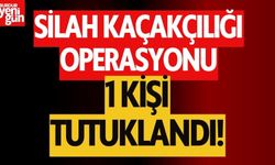 Silah kaçakçılığı operasyonunda 1 kişi tutuklandı
