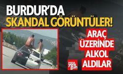 Burdur'da Skandal Görüntüler