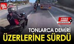 Tonlarca Demiri Üzerlerine Sürdü