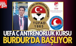 UEFA C Antrenörlük Kursu Burdur’da Başlıyor