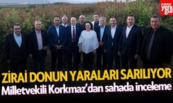 Milletvekili Adem Korkmaz’tan Zirai Don Raporu, Sahada İnceleme