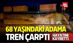 68 Yaşındaki Adama Tren Çarptı