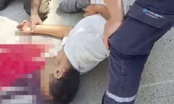 Tamircileri izleyen şoförün başı damper kapağına sıkıştı