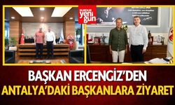 Başkan Ercengiz’den Antalya’daki Başkanlara Ziyaret