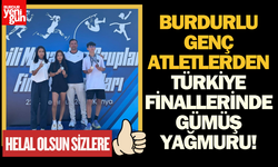 Burdurlu Genç Atletlerden Türkiye Finallerinde Gümüş Yağmuru!