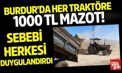 Burdur'da Her Traktöre 1000 TL Mazot!