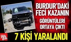 Burdur'da Kaza! 7 Kişi Yaralandı