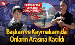 Burdur'da Sıra Dışı Görüntüler!