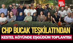 CHP Bucak Teşkilatı'ndan Kestel Köyünde Eşgüdüm Toplantısı