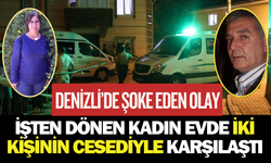 İşten dönen kadın evde iki kişinin cesediyle karşılaştı