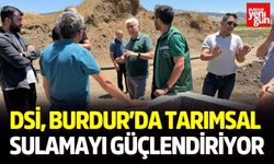 DSİ, Burdur’da Tarımsal Sulamayı Güçlendiriyor