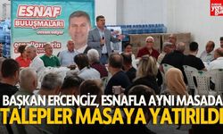 Başkan Ercengiz Esnafla Aynı Sofrada: Talepler Masaya Yatırıldı