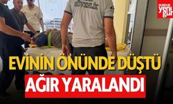 Evinin Önünde Düşen Kadın Ağır Yaralandı
