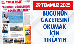 29 TEMMUZ 2025 SALI BURDUR YENİ GÜN GAZETESİ SAYFALARI