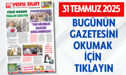 31 TEMMUZ 2025 PERŞEMBE BURDUR YENİ GÜN GAZETESİ SAYFALARI