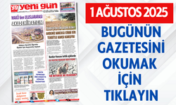 1 AĞUSTOS 2025 CUMA BURDUR YENİ GÜN GAZETESİ SAYFALARI