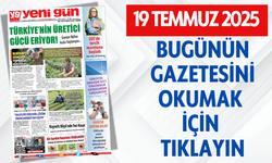 19 TEMMUZ 2025 CUMARTESİ BURDUR YENİ GÜN GAZETESİ SAYFALARI