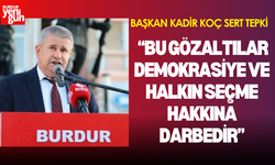 Başkan Kadir Koç: “Bu Gözaltılar Demokrasiye ve Halkın Seçme Hakkına Darbedir”