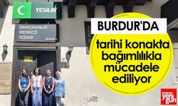 Burdur'da tarihi konakta bağımlılıkla mücadele ediliyor