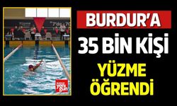 Burdur’da 35 Bin Kişi Yüzme Öğrendi