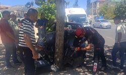 Kahramanmaraş’ta Otomobil Ağaca Çarptı: 1 Yaralı