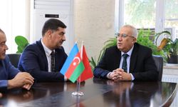 Azerbaycan'ın Kardeş Şehir Heyeti Çameli'de Ağırladı