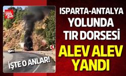 Seyir Halindeki Tanker Alev Aldı