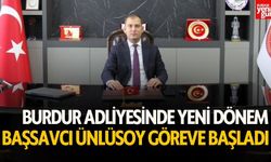 Burdur Adliyesi’nde Yeni Başsavcı Görevine Başladı