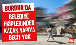 Belediye ekiplerinden kaçak yapıya geçit yok