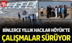 Binlerce yıllık Hacılar Höyük’te çalışmalar sürüyor