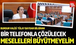 Vali Bilgihan'dan Basit Sorunları Büyütmeyelim Mesajı
