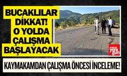 Kaymakam Kuruca, Pamucak–Çobanpınar Yol Çalışmalarını Yerinde İnceledi
