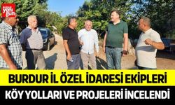 Burdur'da Yol ve Proje Çalışmaları Hızlandı