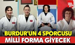 Burdur’un 4 Sporcusu Milli Forma Giyecek