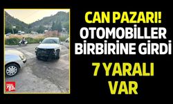 Can Pazarı! Otomobiller Birbirine Girdi