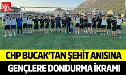 CHP Bucak’tan şehit anısına dondurma ikramı