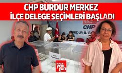 CHP Burdur Merkez İlçe Delege Seçimleri Başladı