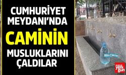 Cumhuriyet Meydanı’nda Şok Hırsızlık