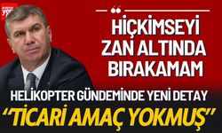 Helikopter Gündeminde Başkan Ercengiz'den Yeni Detay