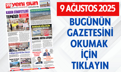 9 AĞUSTOS 2025 CUMARTESİ BURDUR YENİ GÜN GAZETESİ SAYFALARI