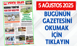 5 AĞUSTOS 2025 SALI BURDUR YENİ GÜN GAZETESİ SAYFALARI