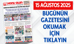 15 AĞUSTOS 2025 CUMA BURDUR YENİ GÜN GAZETESİ SAYFALARI